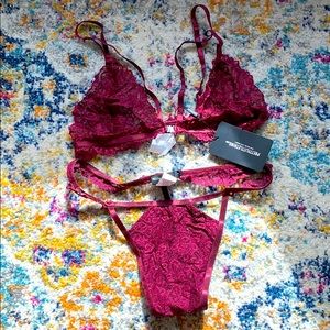 Pretty Little Thing Lingerie (NEW NEVER WORN)